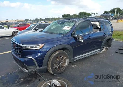 2023 Honda Pilot Awd Elite из США, поврежденный, VIN 5FNYG1H84PB036395